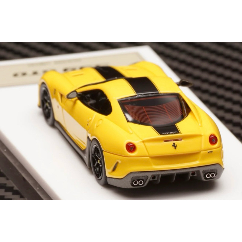 DMH 1:64 Ferrari 599 GTO 黃樹脂| 蝦皮購物