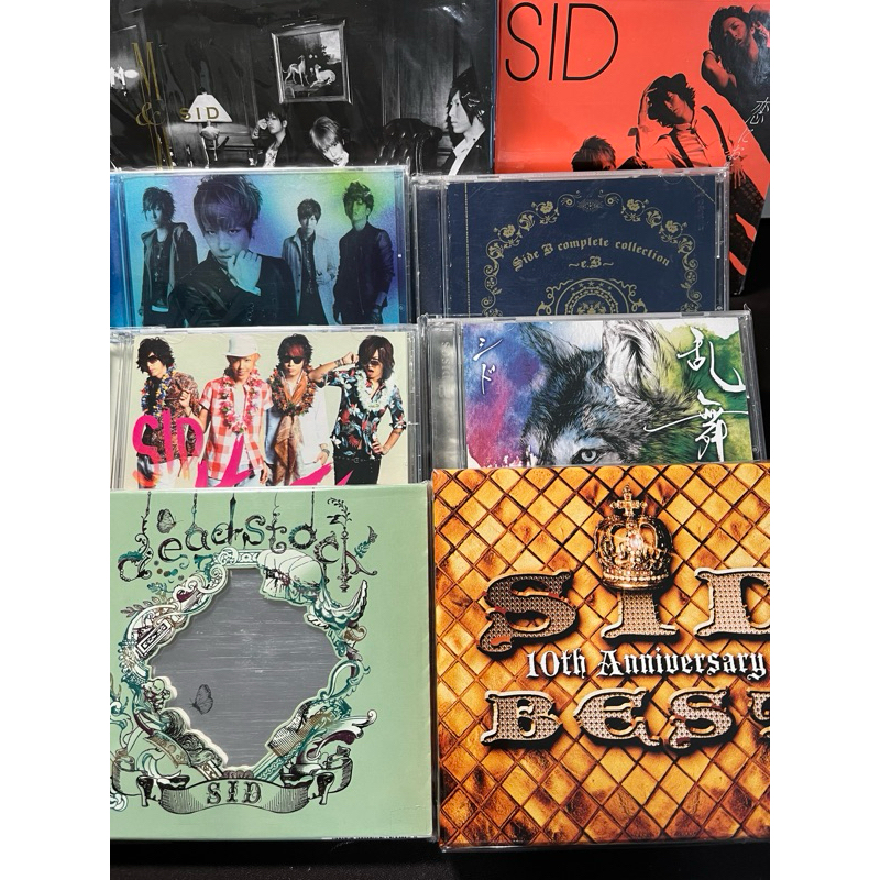 SID シド 單曲 專輯 CD DVD 日本視覺系樂團 V系樂團 | 蝦皮購物