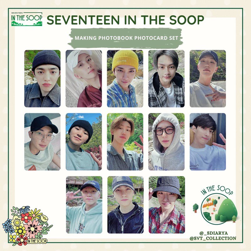 SEVENTEEN IN THE SOOP 1 & 2 購入者特典トレカセット SEVENTEEN IN THE SOOP 第一季第二季預售禮小卡特典| 蝦皮購物