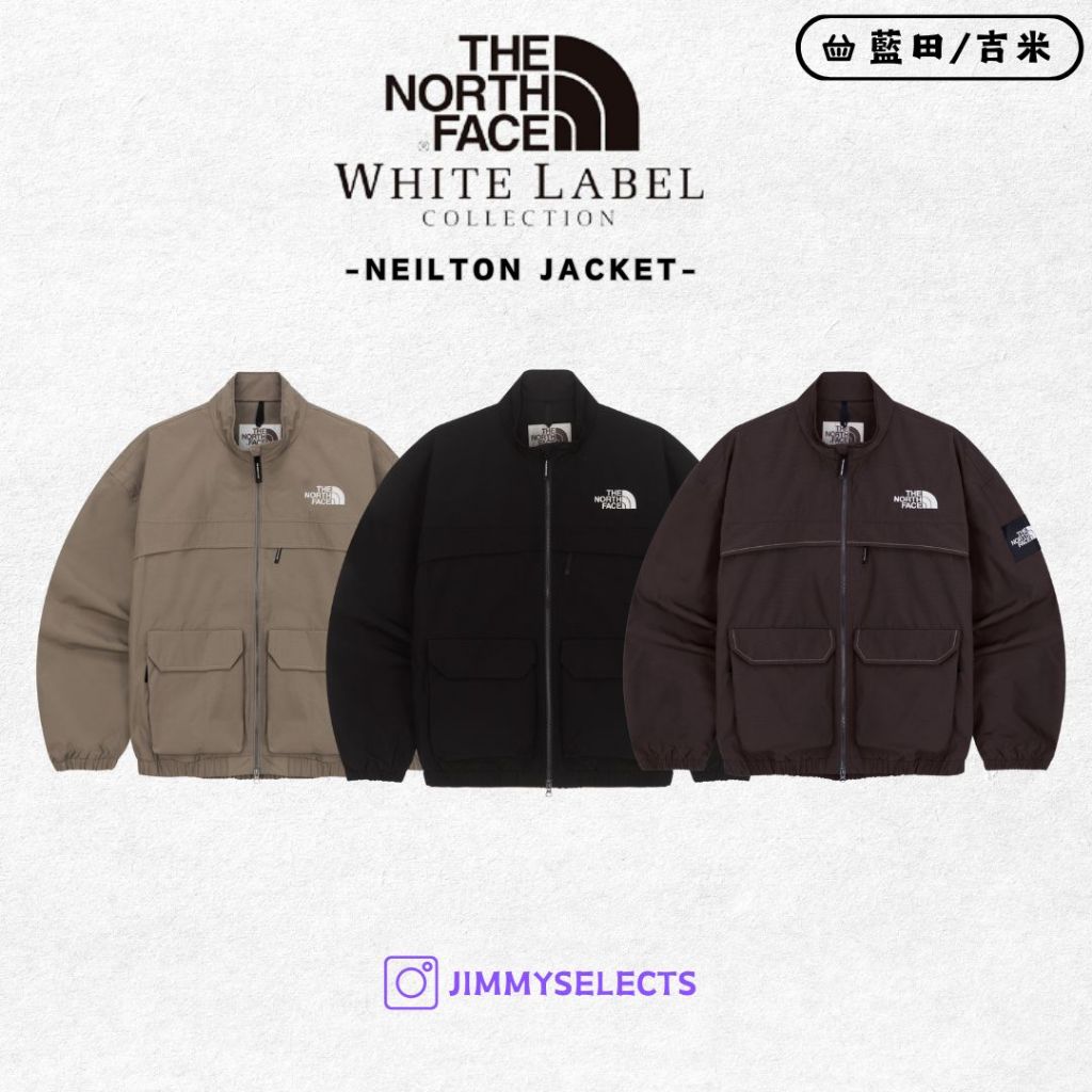 藍田/吉米 - 韓國代購 THE NORTH FACE 北臉 白標 NEILTON 立領 雙口袋 外套 SEP | 蝦皮購物