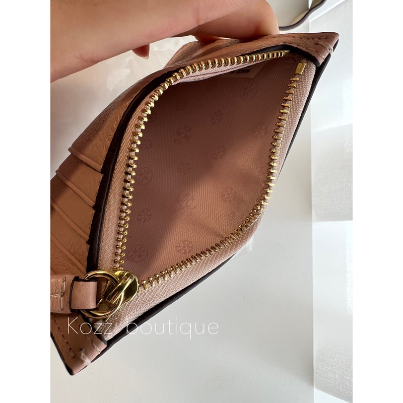 Tory burch tb walker 卡包卡片夾卡夾card case 菱格tb 包包