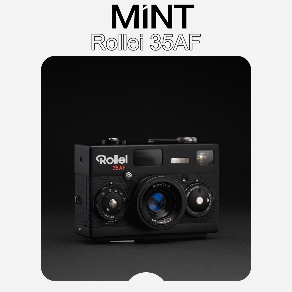 實驗攝◎台灣現貨MiNT Rollei 35 AF 大光圈金屬機隨身派口袋底片