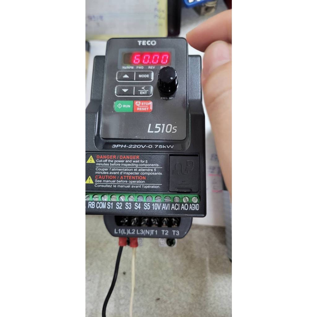 東元變頻器L510s系列【L510-2P5-SH3-N】【L510-201-SH3-N】半馬1馬三相