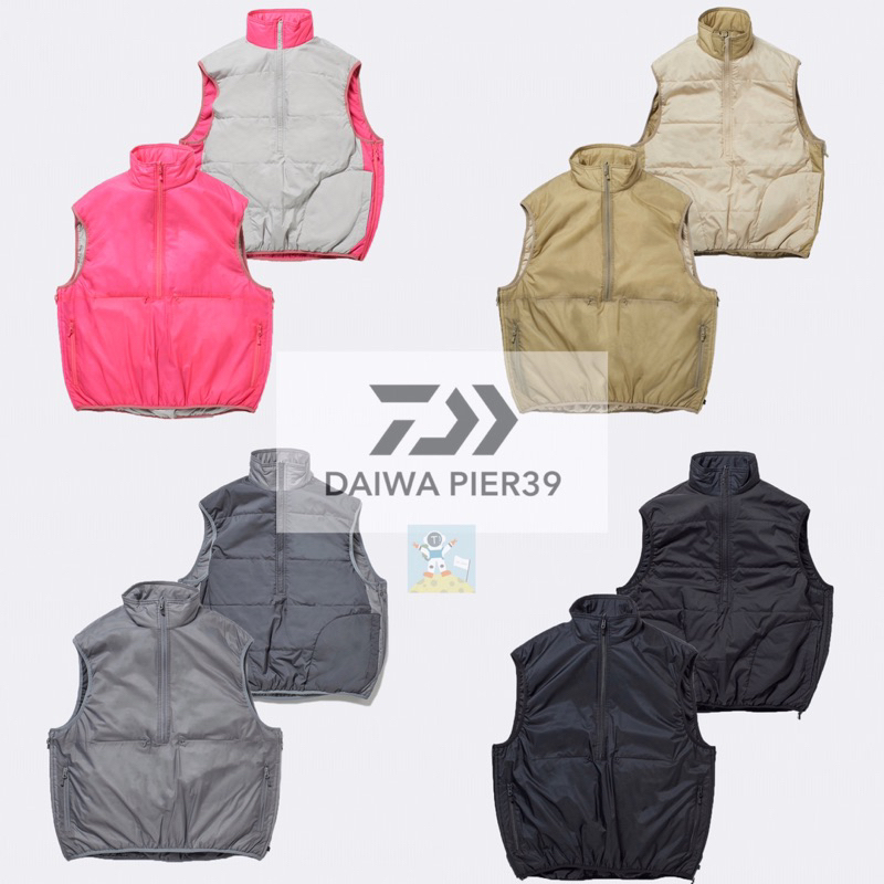 DAIWA PIER39 23AW TECH REVERSIBLE PULLOVER PUFF VEST 背心