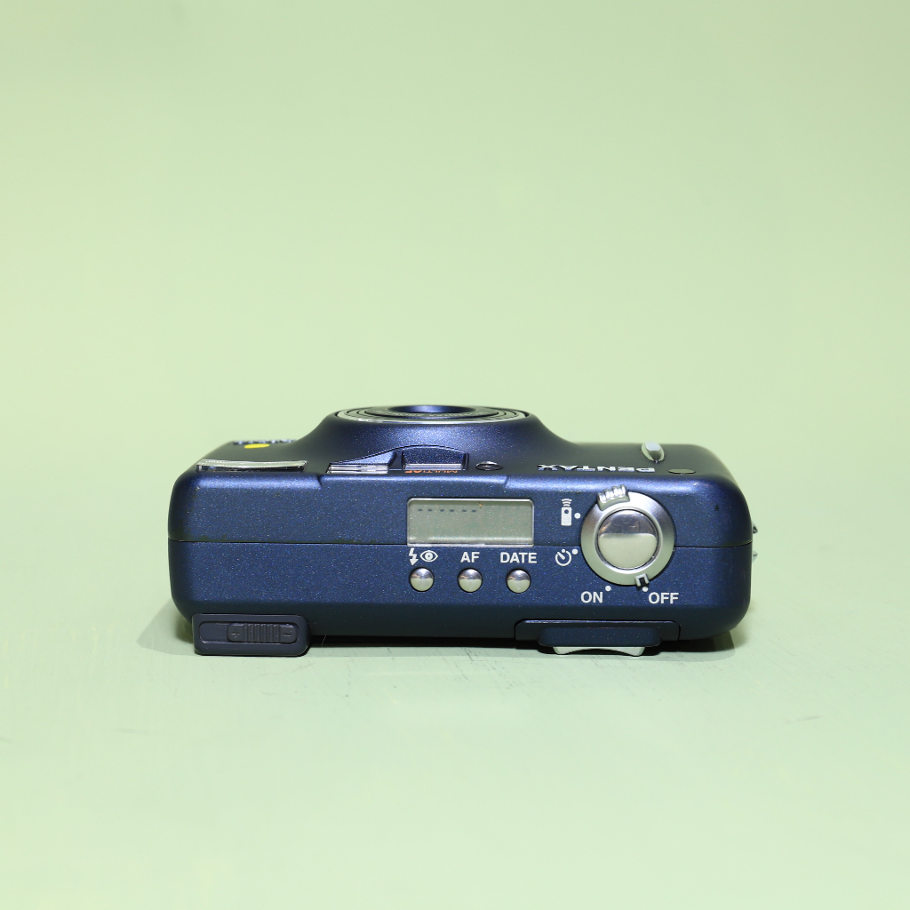 Polaroid雜貨店】♞Pentax Espio 120 SW II 深藍135 底片傻瓜相機