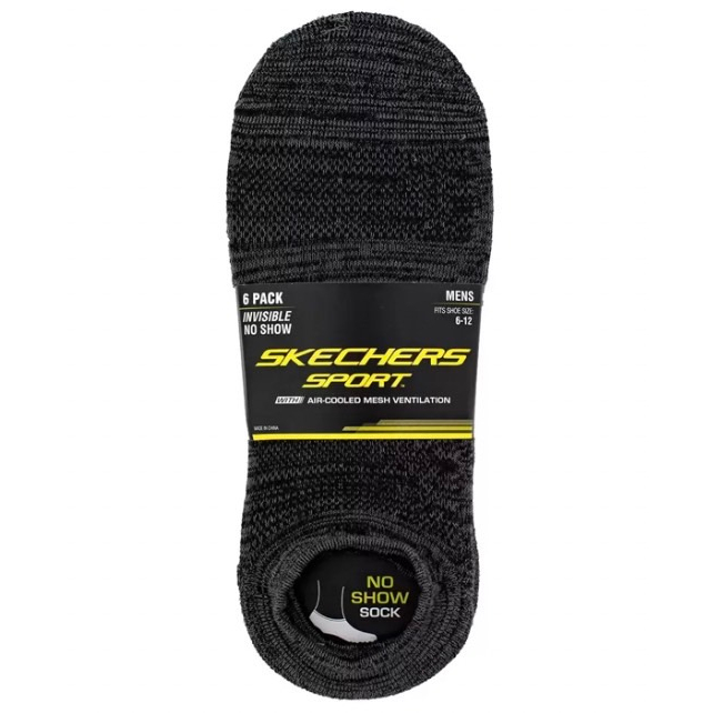 Skechers 男短襪6雙入#124746 | 蝦皮購物