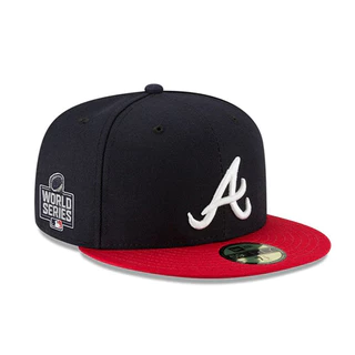 【NEW ERA】MLB 2021 亞特蘭大勇士 主場 世界大賽  紀念帽 59FIFTY【ANGEL NEW ERA】