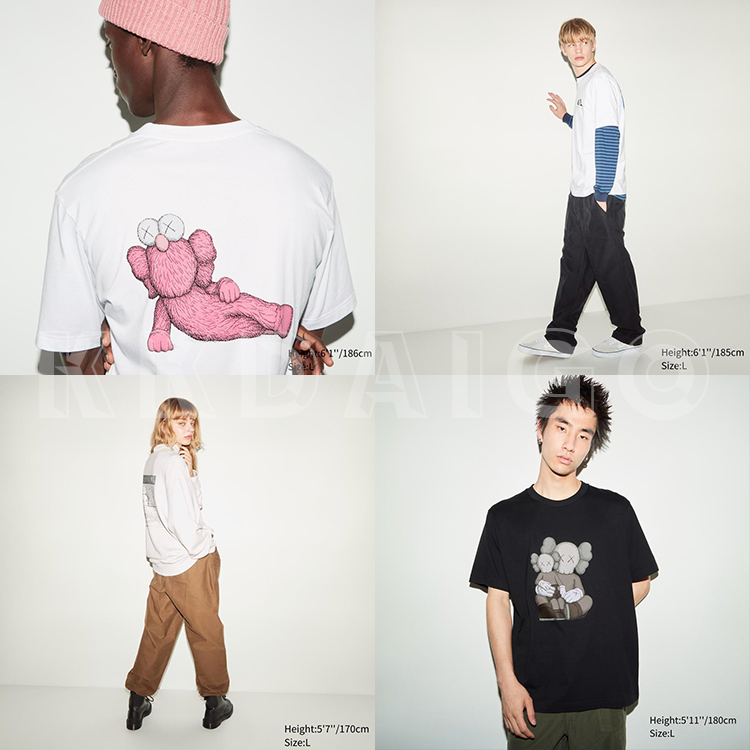 日本連線🇯🇵新款日本UNIQLO X KAWS 聯名UT 2023 短袖短T 長袖大學T