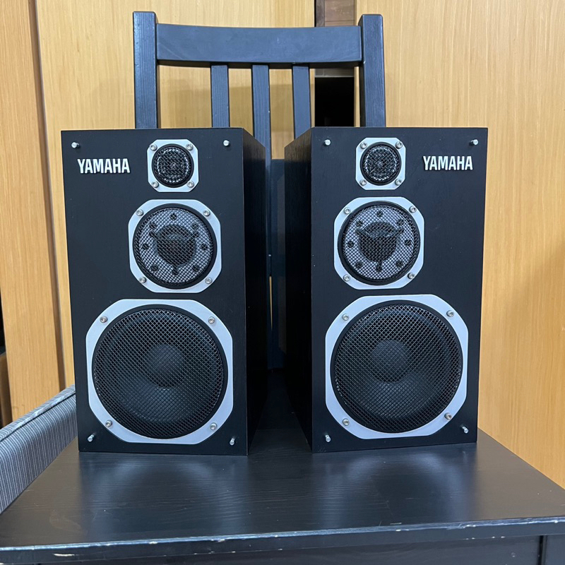 YAMAHA NS-1000MM 書架喇叭監聽小喇叭被動式三音路非B&w jbl focal