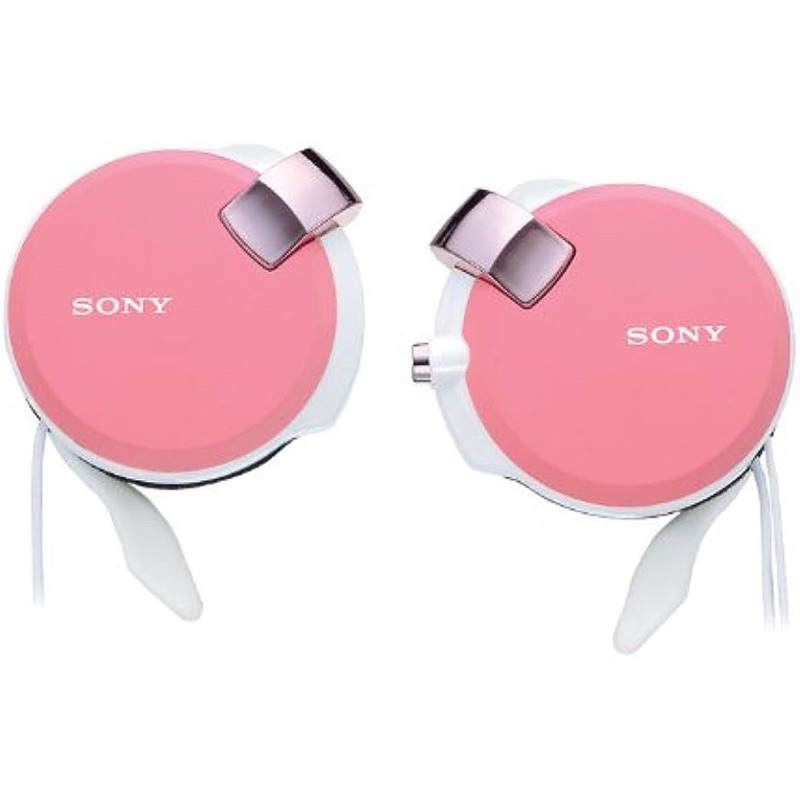 SONY 耳掛型立體聲耳機MDR-Q38LW-P粉紅色/MDR-Q38LW-L水藍色| 蝦皮購物