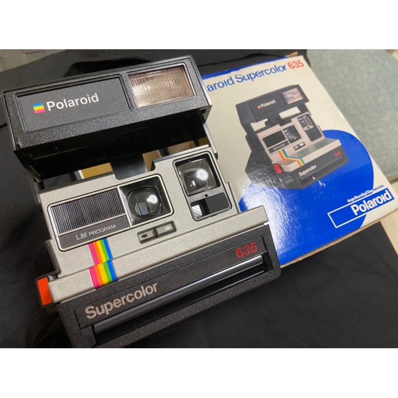Appareil Photo Instantané Polaroid Supercolor 635LM - Vintage - Non Testé