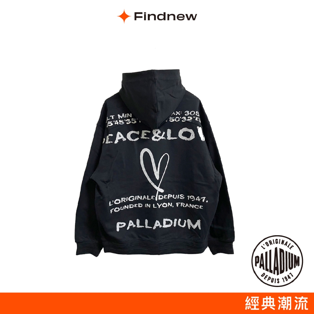 PALLADIUM PEACE & LOVE 潮流印花長袖帽T 108889-032【Findnew