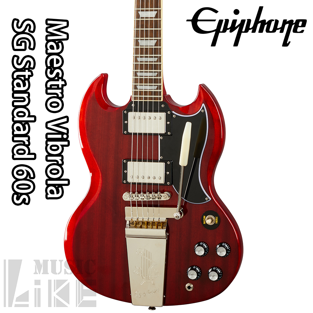 Epiphone SG Standard 60s Maestro Vibrola Cherry