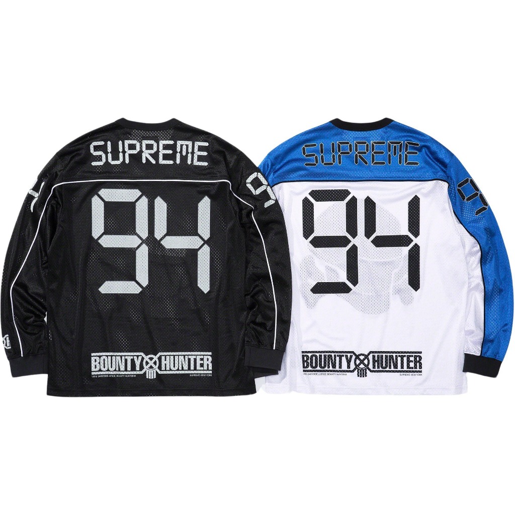 紐約范特西】預購SUPREME FW23 BOUNTY HUNTER MESH MOTO JERSEY 球衣