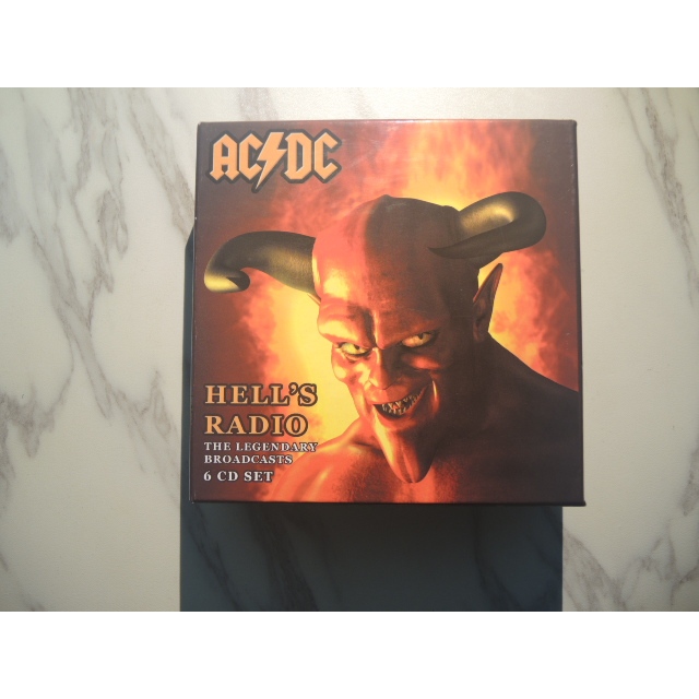 二手CD AC/DC Hell's Radio The Legendary Broadcasts 6CD (有外盒) | 蝦皮購物