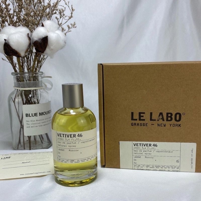 Le Labo 實驗室/Vetiver 46 香根草/100ml/中性淡香精/附品牌提袋| 蝦皮購物