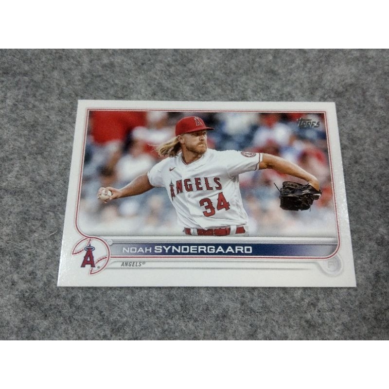 2022 Topps Update Noah Syndergaard Los Angeles Angels #US128