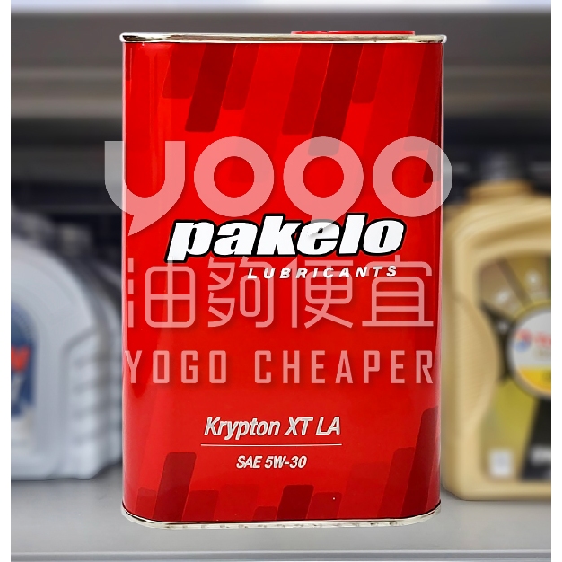 pakelo】 KRYPTON XT LA-V 5W30 5W-30 全合成機油1L -Jt車材超油料