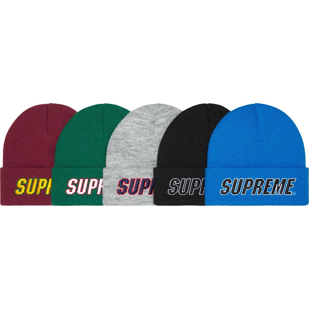 紐約范特西】預購SUPREME FW23 SLANT BEANIE 毛帽| 蝦皮購物