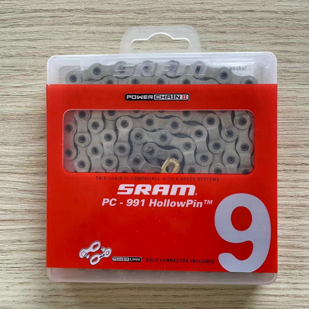 SRAM PC-991 9速鏈條 114目 公路車/登山車 | 蝦皮購物