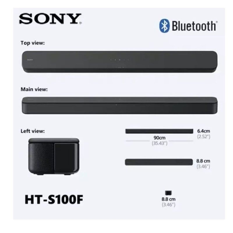 Keny小舖］全新索尼Sony HT-S100F soundbar 聲霸一年保固| 蝦皮購物