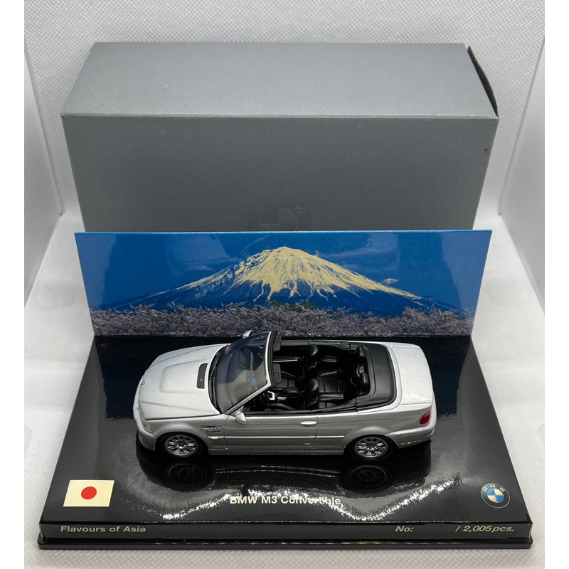 BMW M3 GTR “Flavours of Asia - Japan” 限量1/43金屬模型車