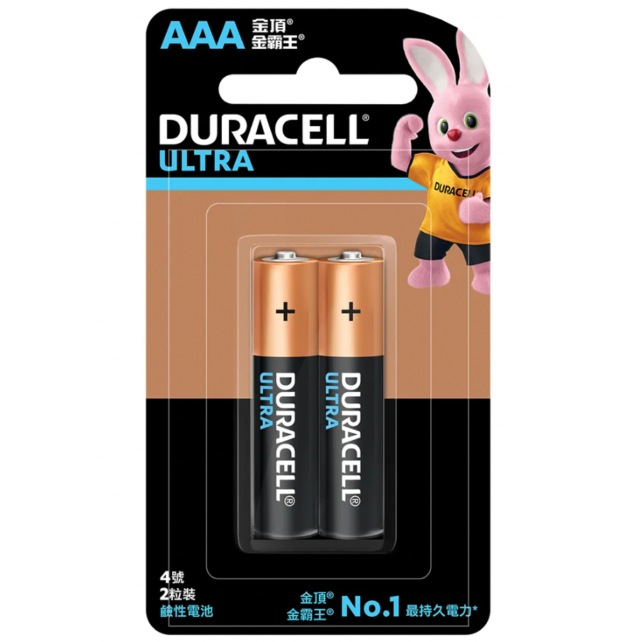 現貨 蝦皮代開發票 DURACELL 金頂 超能量鹼性電池3號AA 4號AAA 2入 8入裝
