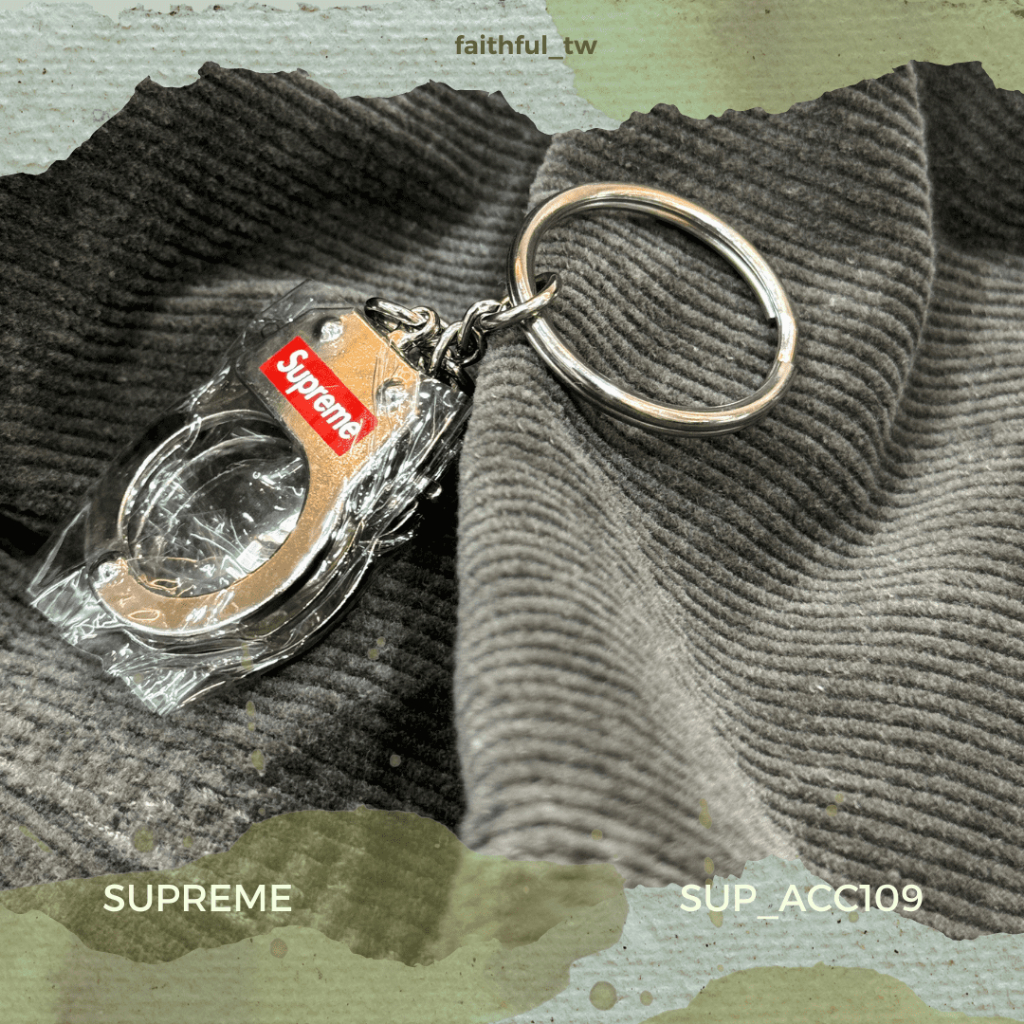 Faithful 】SUPREME Handcuffs Keychain【SUP_ACC109】鑰匙圈| 蝦皮購物