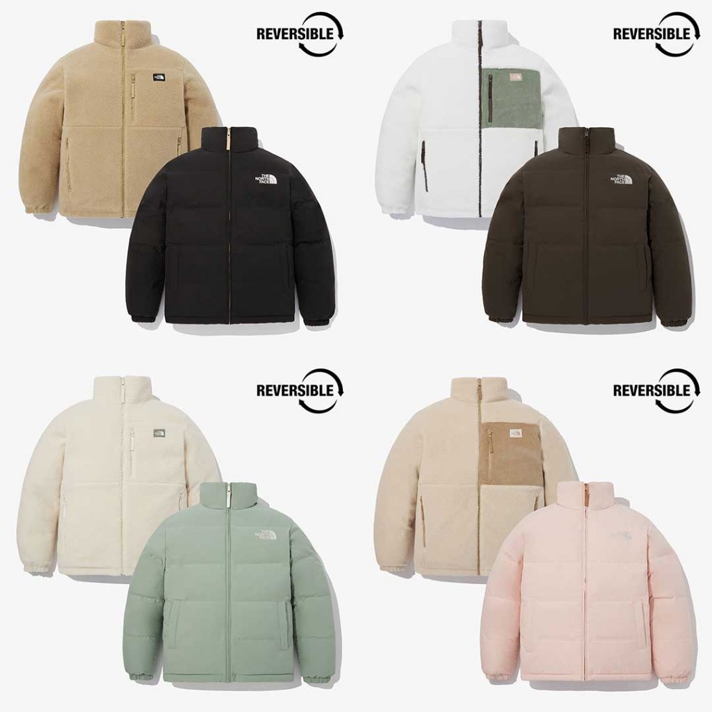 Weigu Store] The North Face Be Better Down Jacket 雙面羽絨絨毛外套