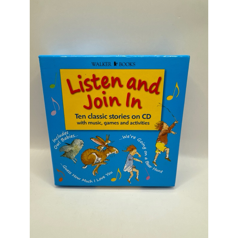 Listen and Join In-Ten Classic Stories on CD (盒裝9片CD) 廖彩杏推薦 | 蝦皮購物