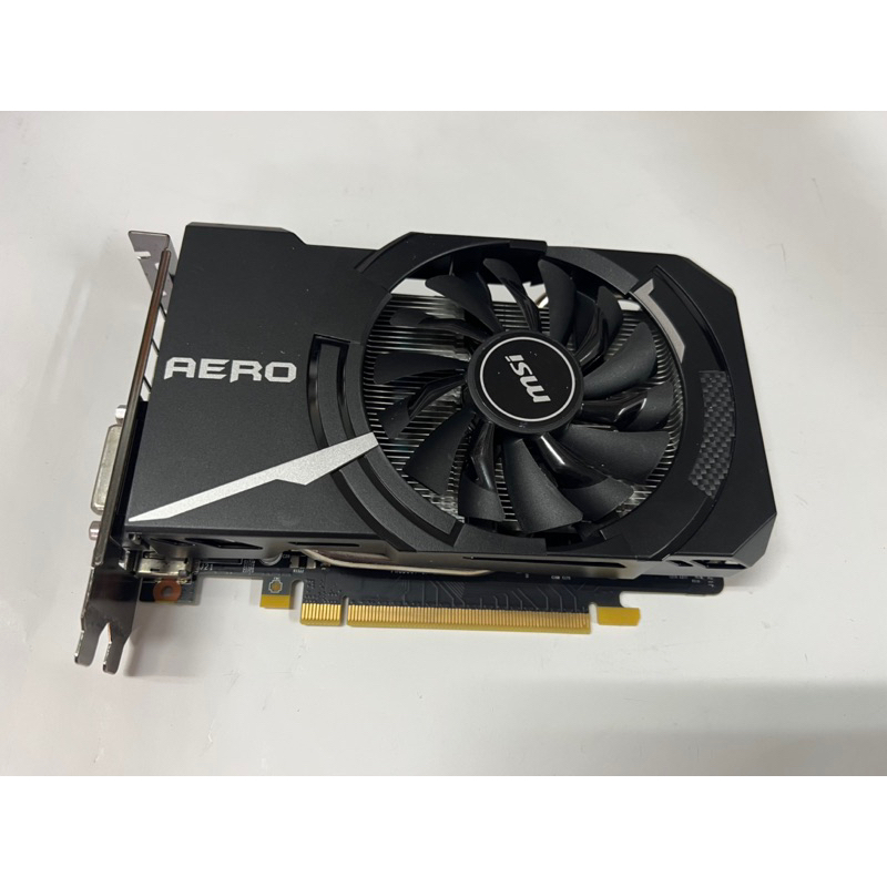 電腦雜貨店～微星GeForce GTX 1060 AERO 6G OC顯示卡二手良品$2800