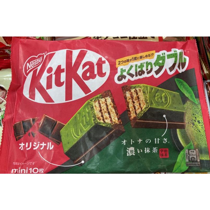 Kitkat威化餅乾-可可抹茶風味 | 蝦皮購物
