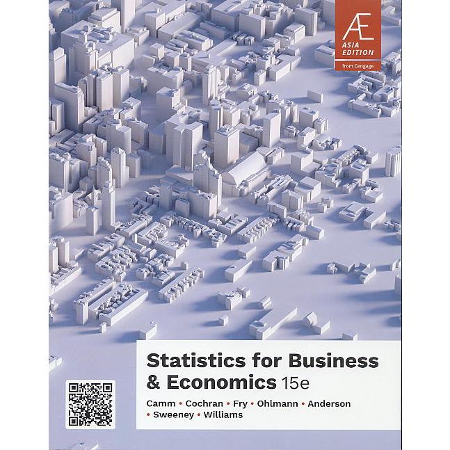 現貨】<姆斯>Statistics for Business and Economics 15/e Anderson