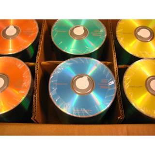 日本太陽誘電製，That's 40X CD-R 五色RV水藍片，音樂的最佳選擇