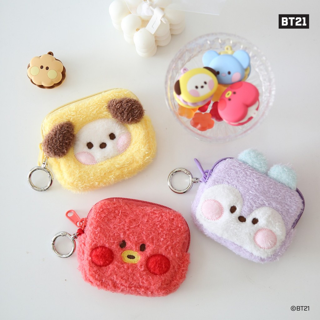 預購】BT21 MININI 迷你POUCH x MONOPOLY PLUSH POUCH S 💛 | 蝦皮購物