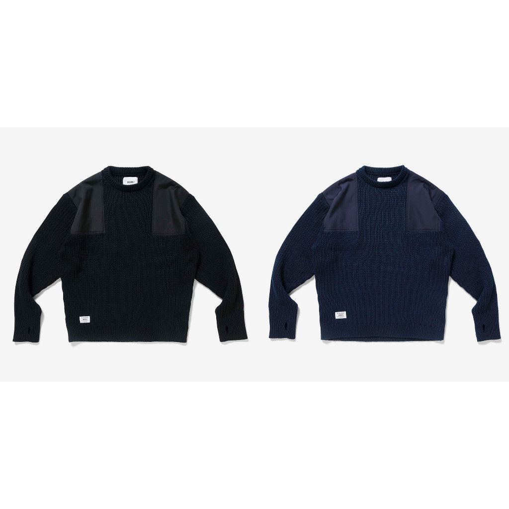 AllenTAPS】WTAPS 22AW COMMANDER / SWEATER / POLY毛衣| 蝦皮購物