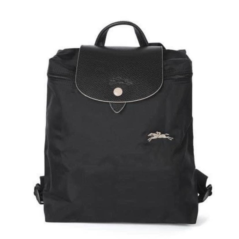 Longchamp le pliage best sale club nylon backpack black