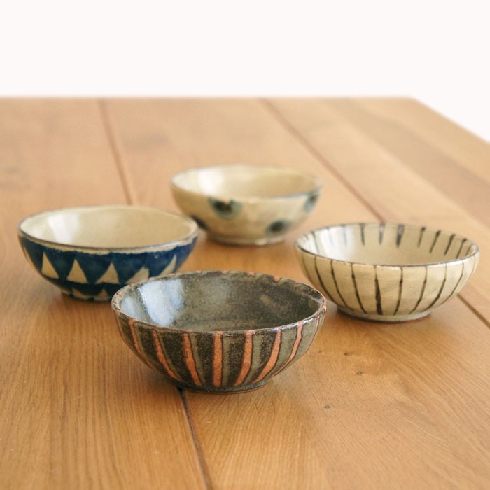 **現貨**日本製手工美濃燒 古染付 仿古手工小碗 小缽 小圓缽 小菜碟 醬油碟 醬料碟 日本食器 和食器 | 蝦皮購物