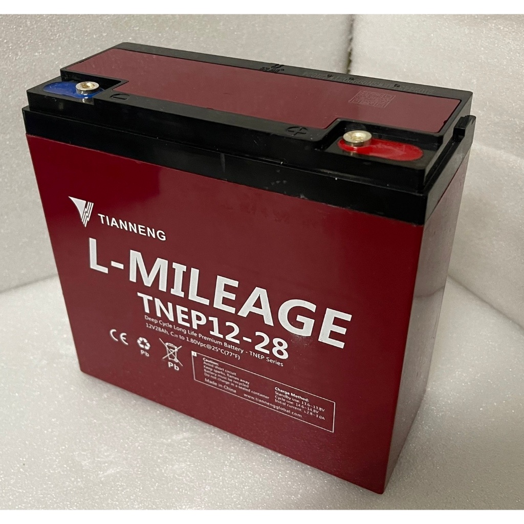 全新 New 天能 ebike battery 12v28AH 28ah 鉛酸電池 電動機車自行車貨到付款附螺絲 超威 | 蝦皮購物