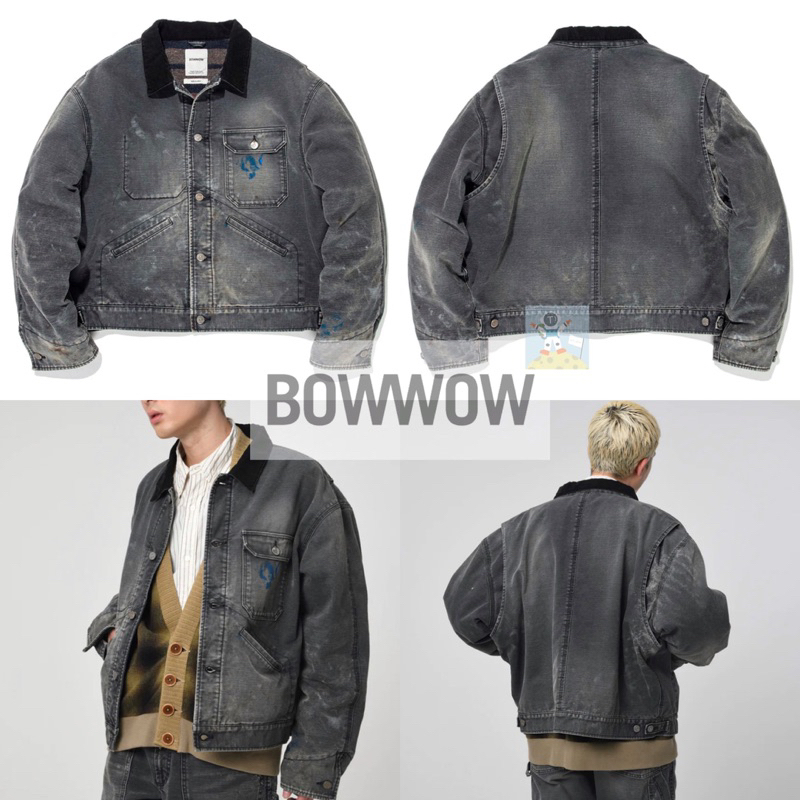 BOW WOW 23AW BLANKET LINED DUCK JACKET AGEING 外套夾克| 蝦皮購物