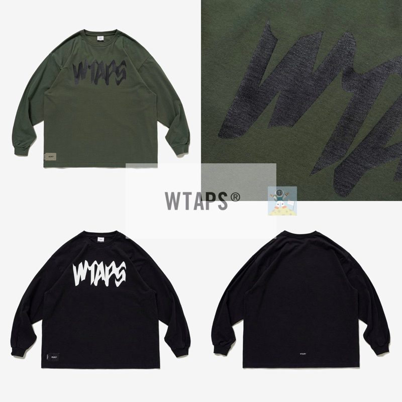 WTAPS 23AW QUAKE / LS / COTTON 長袖T恤