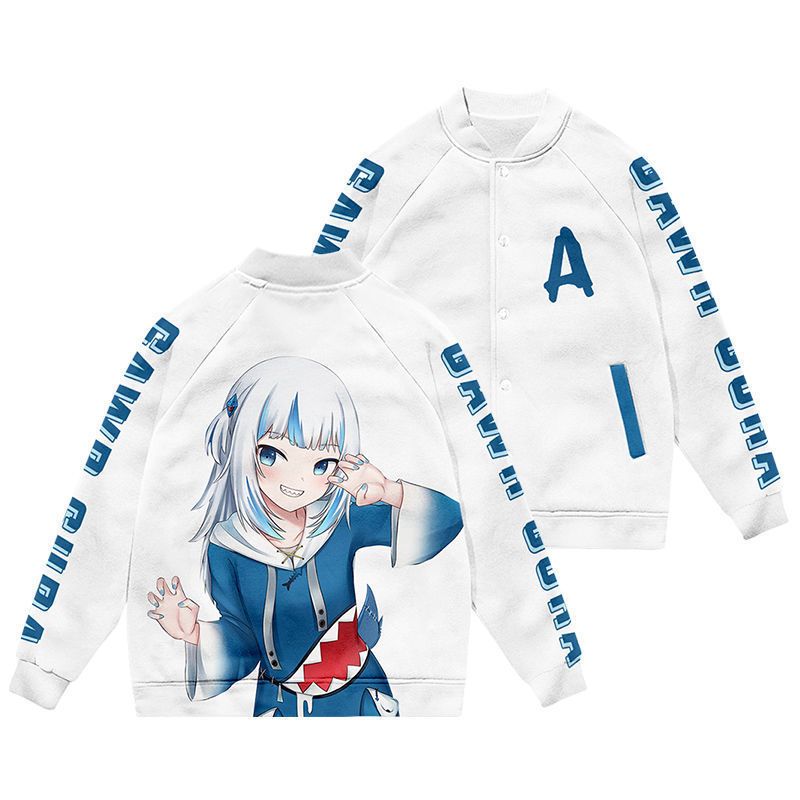 Hololive 噶嗚·古拉衣服 古拉COS 鯊魚 鯊鯊 Gawr Gura Gawr Gura衣服 | 蝦皮購物