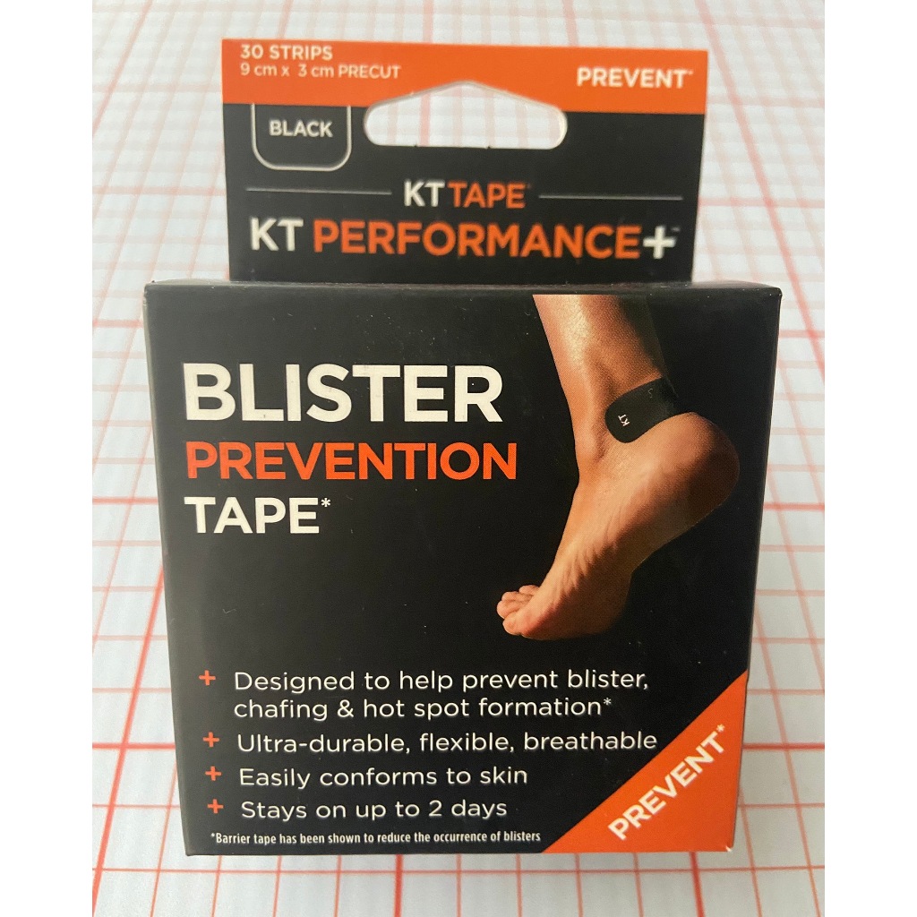 【隔壁山友】現貨+發票 KT Tape Blister Prevention Tape 防水泡膠帶 防磨 貼布 30入 | 蝦皮購物