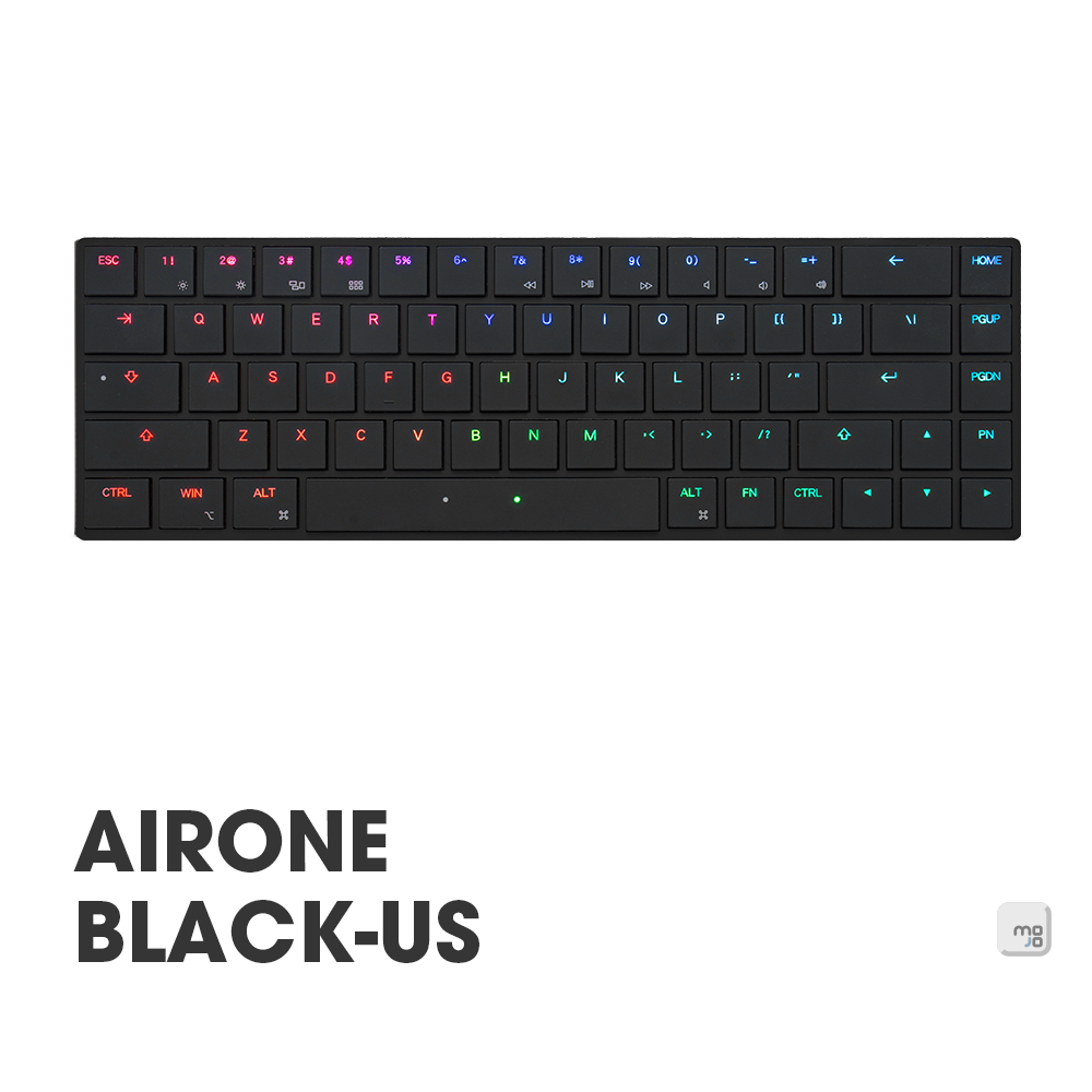 Mistel AIRONE RGB 黑色(Cherry MX ULP)機械鍵盤| 蝦皮購物