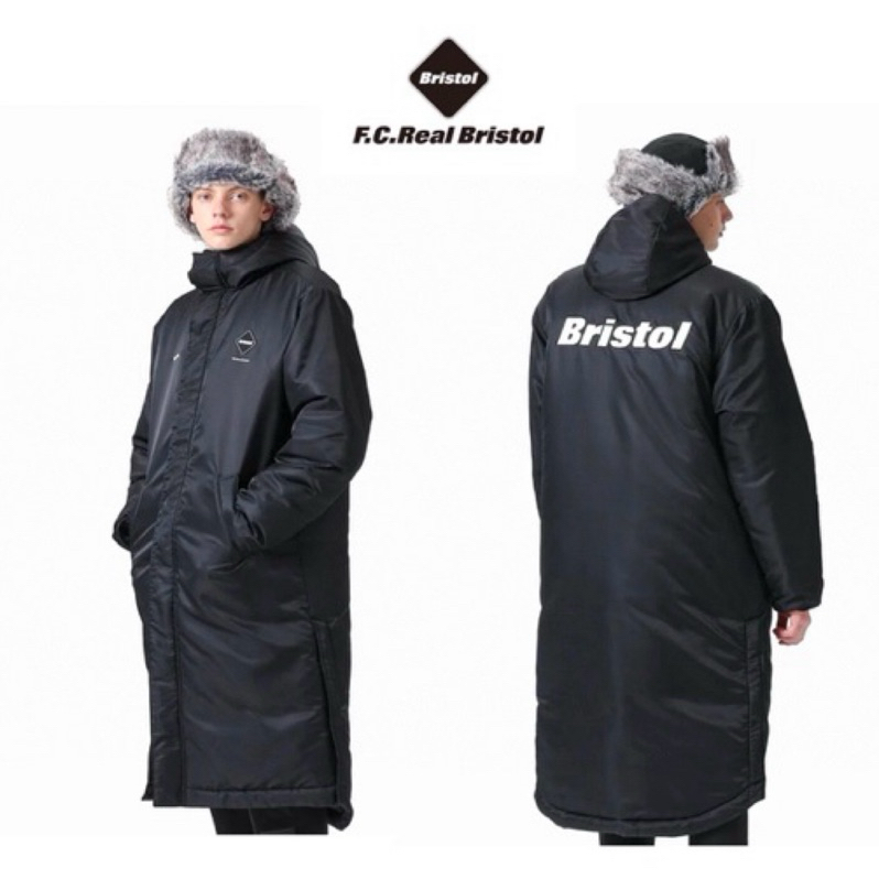 F.C.Real Bristol Fcrb Majestic Team Bench Coat 聯名款3M大衣外套| 蝦皮購物