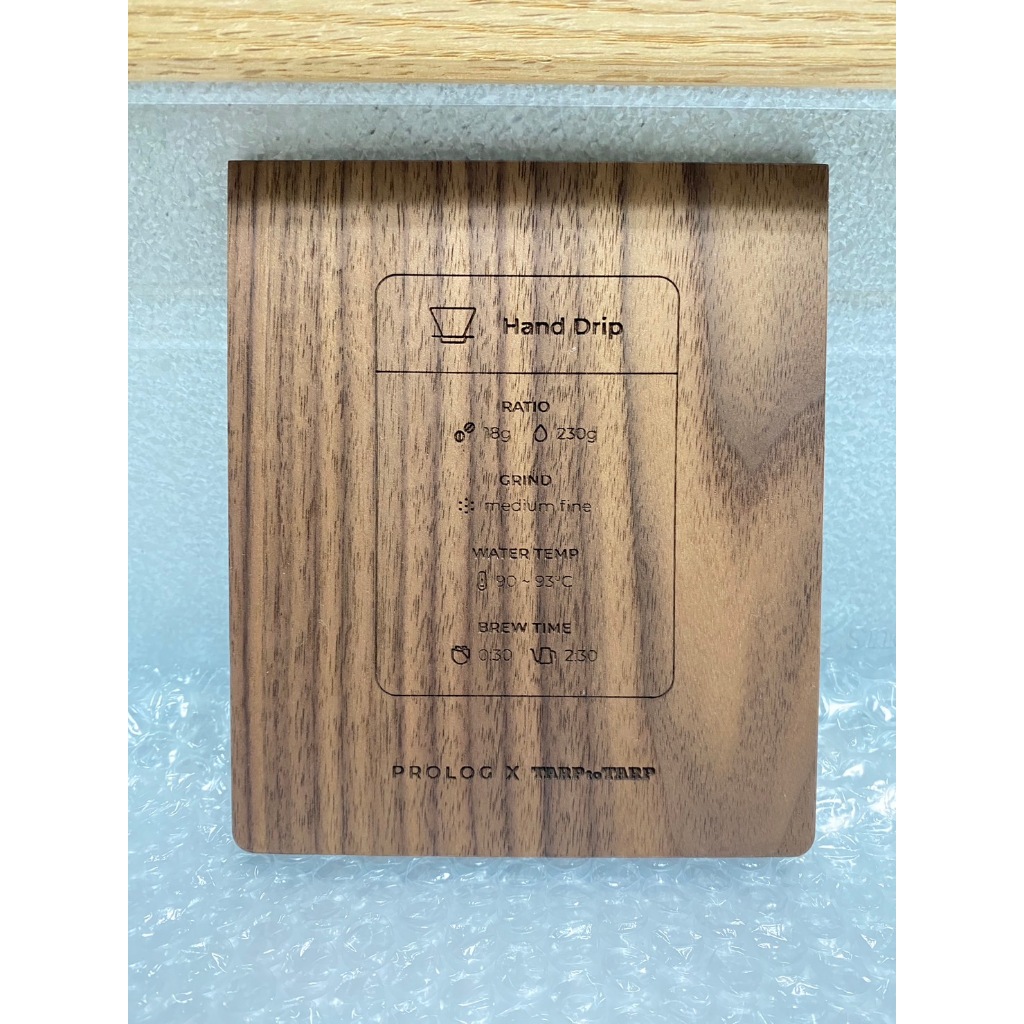 Wood Reminder / PROLOG x TARPtoTARP Wネームモデル