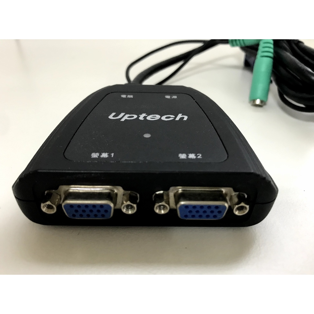 Uptech 登昌恆 VS221CA 螢幕音源分配器 VGA (一進二出) | 蝦皮購物