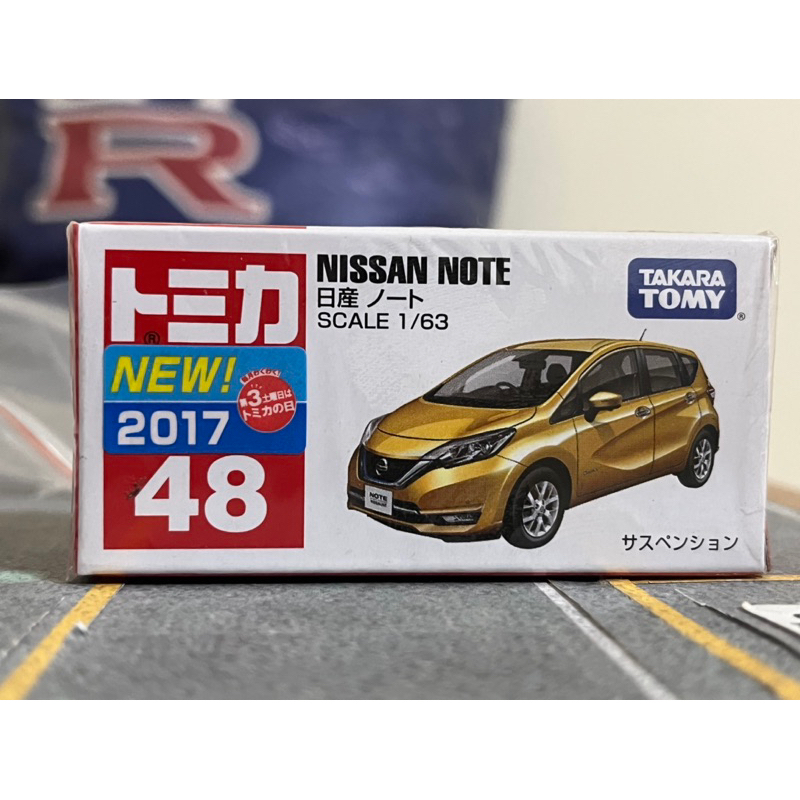 絕版Tomica 48 Nissan Note 新車貼多美日產tiida livina kicks yaris