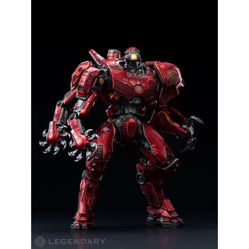 Amazon.co.jp: 環太平洋 暴風赤紅 ストームレッド 機甲 可動 アクション フィギュア : おもちゃ