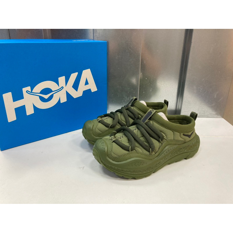2024 Hoka One One U Ora Primo 休閒鞋懶人鞋現貨綠色24.5cm | 蝦皮購物
